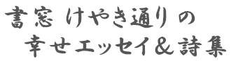 書窓けやき通り